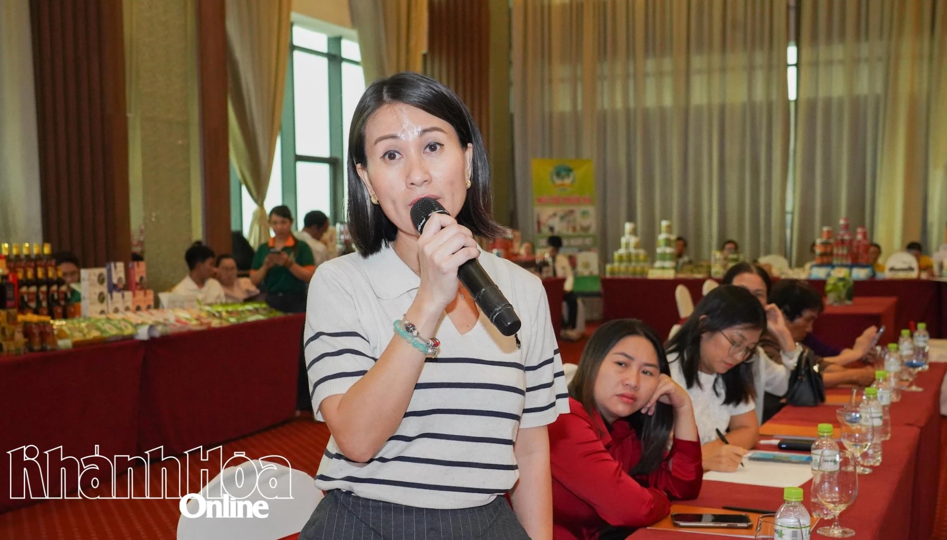 Đại diện Doanh nghiệp phát biểu tại hội nghị.