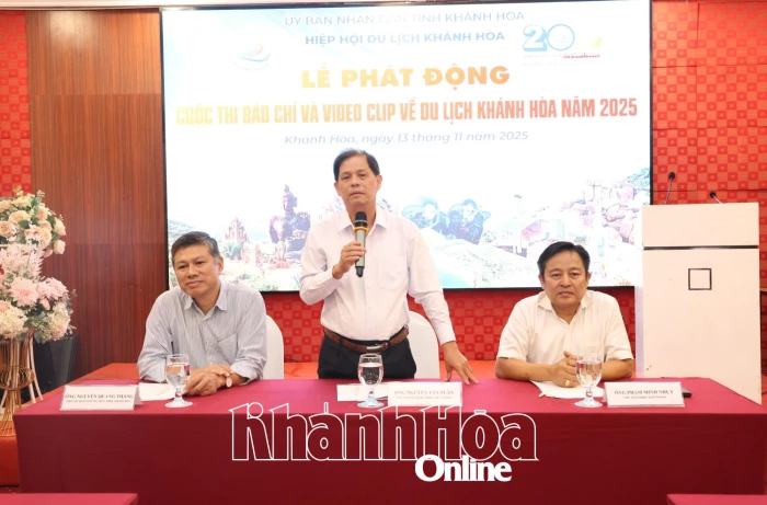 Khanh Hoa tourism press and video clip contest launched  