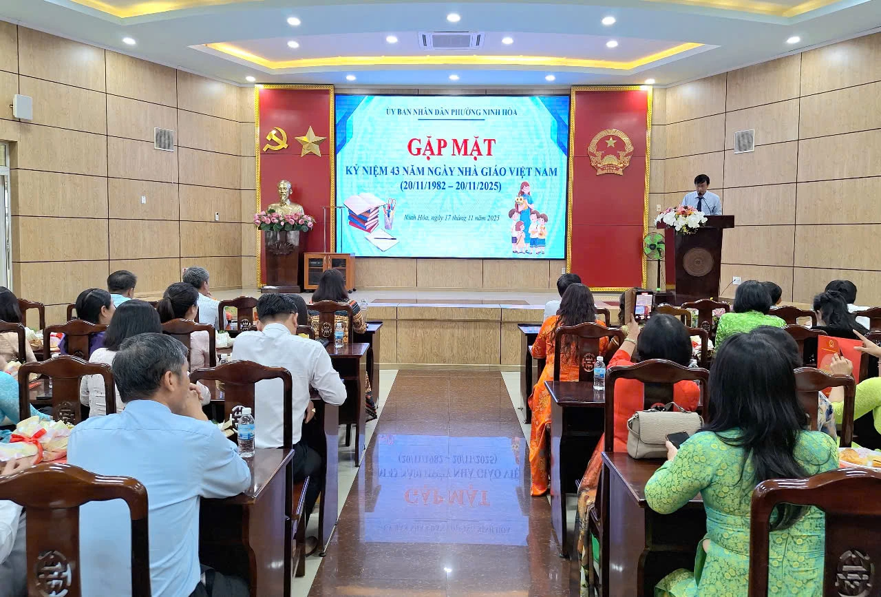 Quang cảnh buổi gặp mặt.