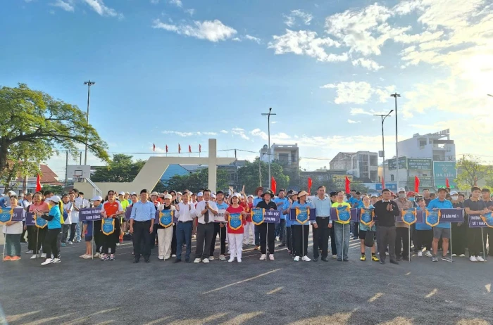 Phường Ninh Hòa tổ chức hội thao chào mừng ngày hội Đại đoàn kết toàn dân tộc năm 2025