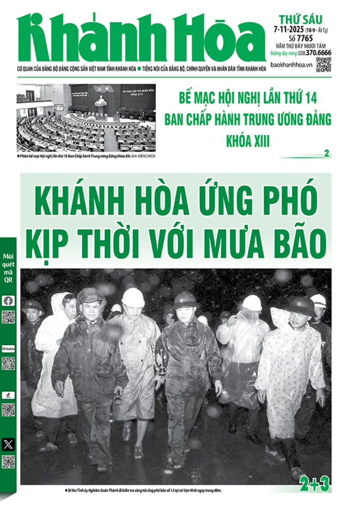 Đọc báo in số 7765 ngày 7/11/2025