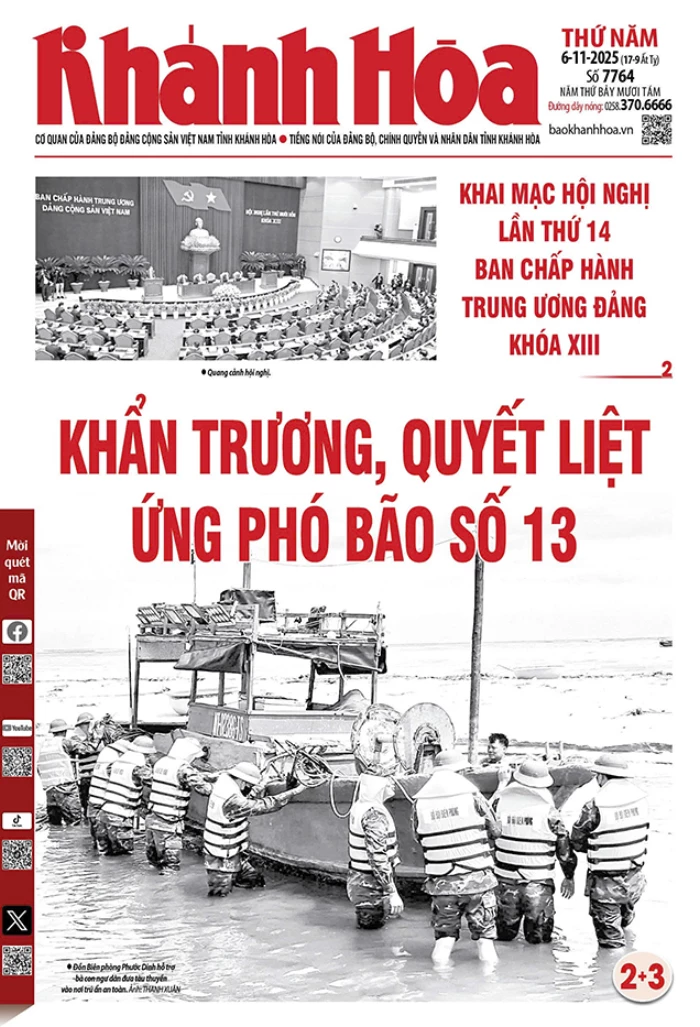 Đọc báo in số 7764 ngày 6/11/2025