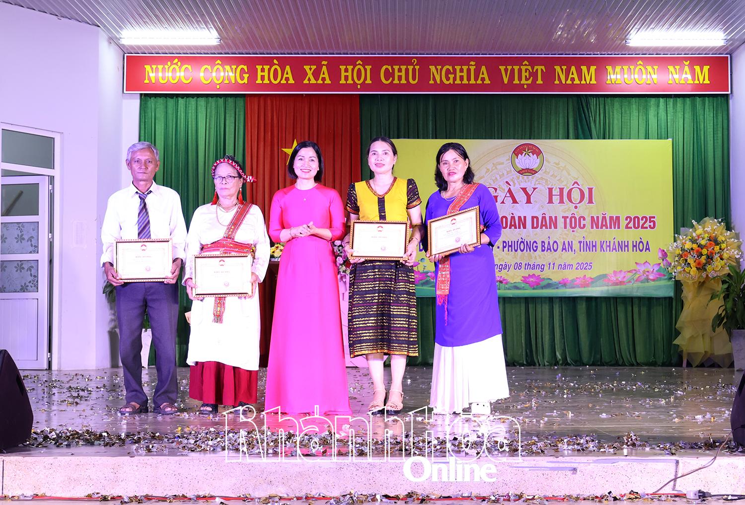 Lãnh đạo Ủy ban MTTQ Việt Nam phường Bảo An