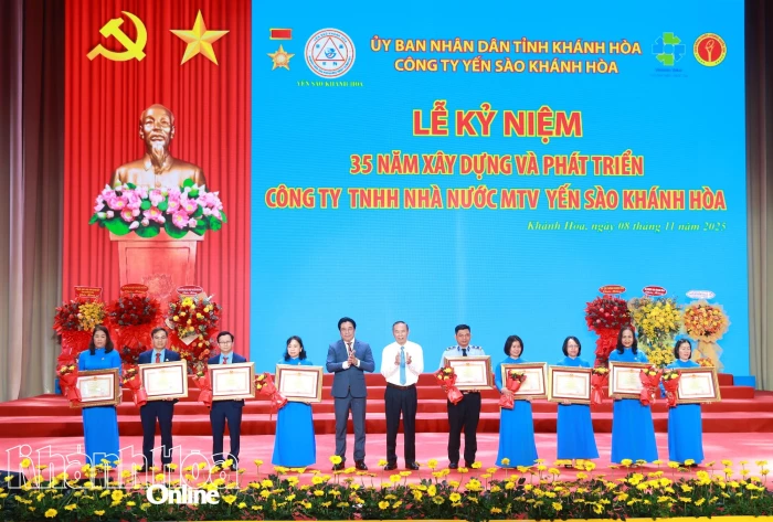 Công ty Yến sào Khánh Hòa kỷ niệm 35 năm Ngày thành lập
