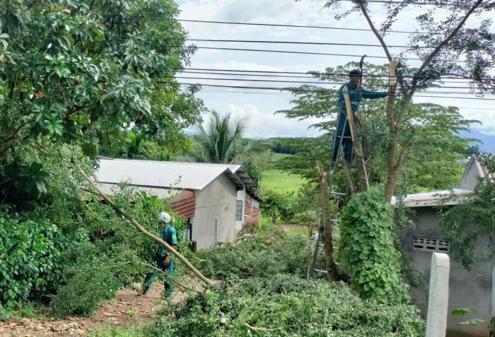 THẾ ANH - VĨNH THÀNH: Xã Bắc Khánh Vĩnh chủ động phòng, chống bão và giữ vững an ninh trật tự