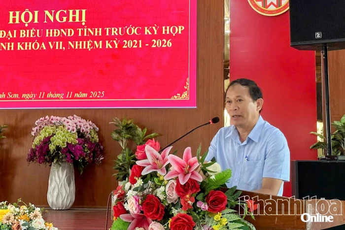 Đại biểu HĐND tỉnh tiếp xúc cử tri 3 xã: Khánh Sơn, Đông Khánh Sơn và Tây Khánh Sơn