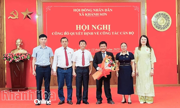 Đồng chí Mẫu Thái Phương được chỉ định giữ chức vụ Chủ tịch HĐND xã Khánh Sơn
