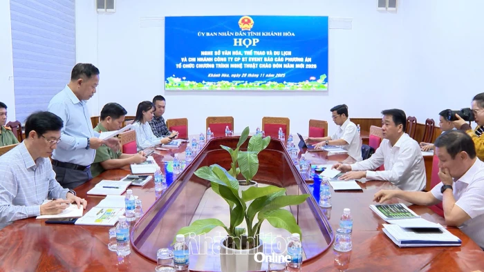 Rà soát, hoàn thiện phương án tổ chức chương trình nghệ thuật Chào năm mới 2026