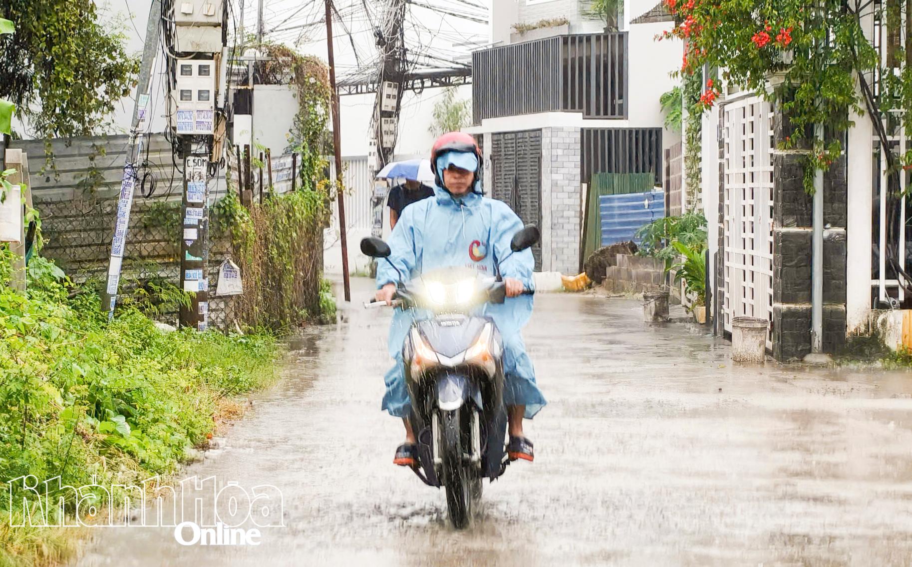Cảnh báo mưa trên địa bàn tỉnh.