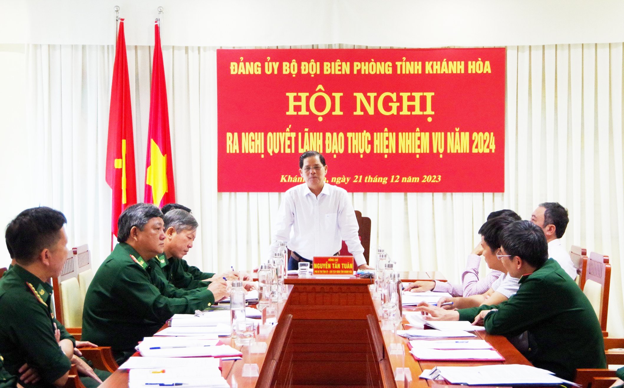 Đảng ủy Bộ đội Biên phòng tỉnh Khánh Hòa ra Nghị quyết lãnh đạo thực hiện nhiệm vụ năm 2024