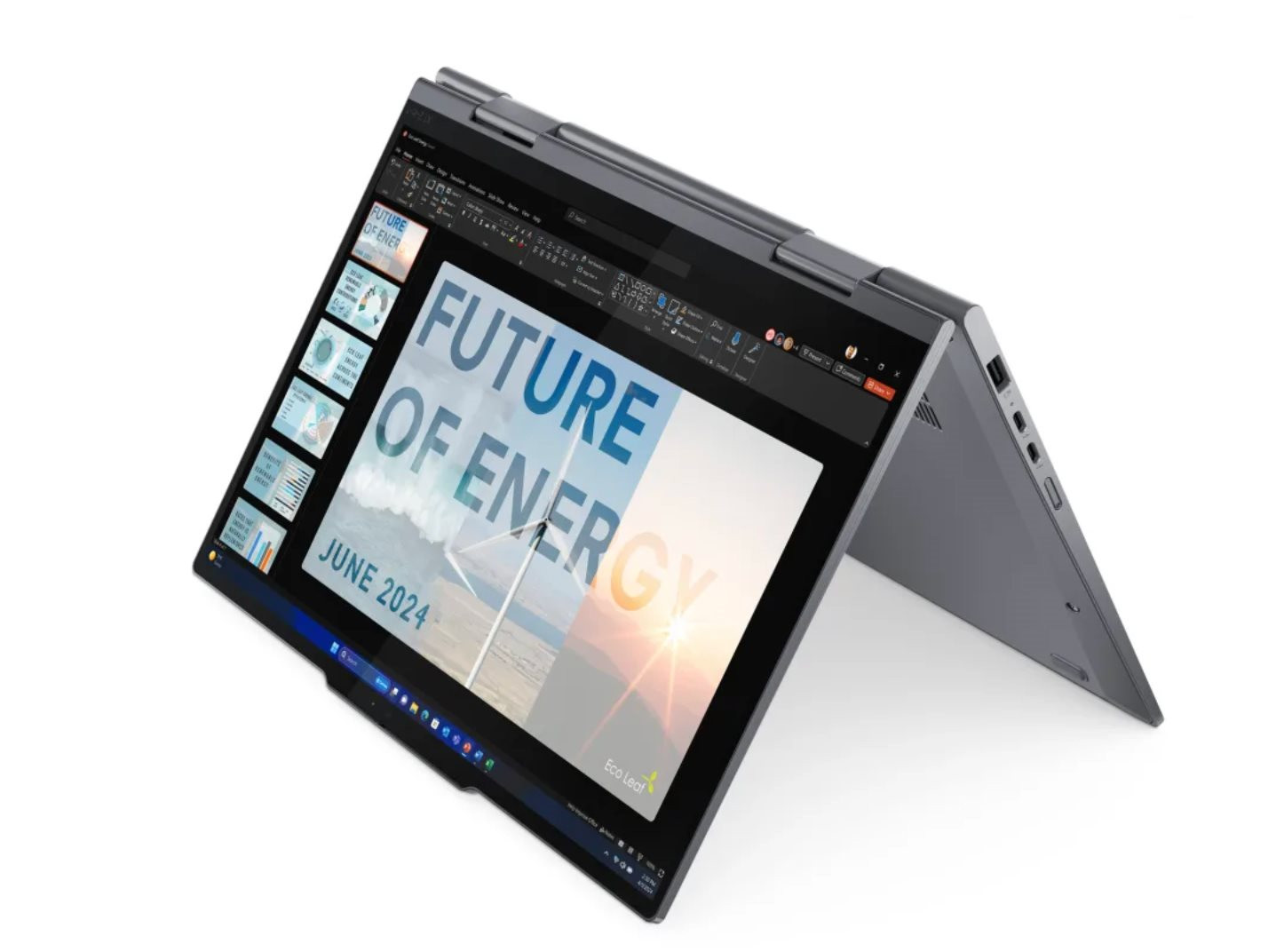 Lenovo X1 Yoga Gen9 - một trong những máy tính xách tay đầu tiên trên thị trường có bộ xử lý AI Intel Core Ultra.