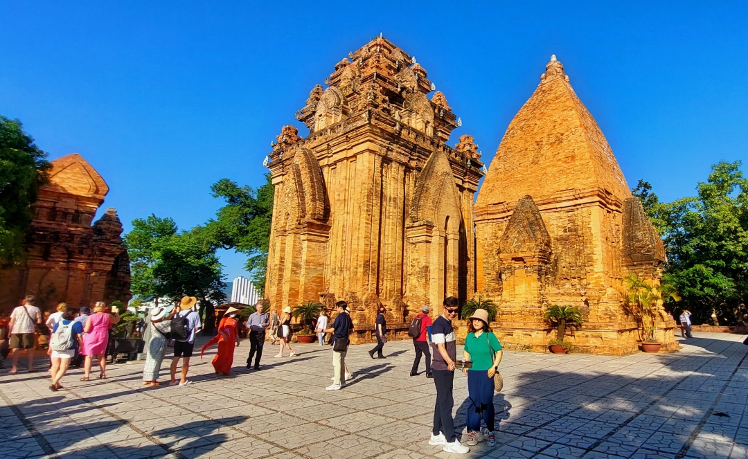 Nam Tower (right) of Ponagar Temple will be renovated

