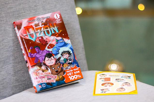 “Bí ẩn Ozon” - bộ truyện tranh Việt Nam 100% đã ra mắt