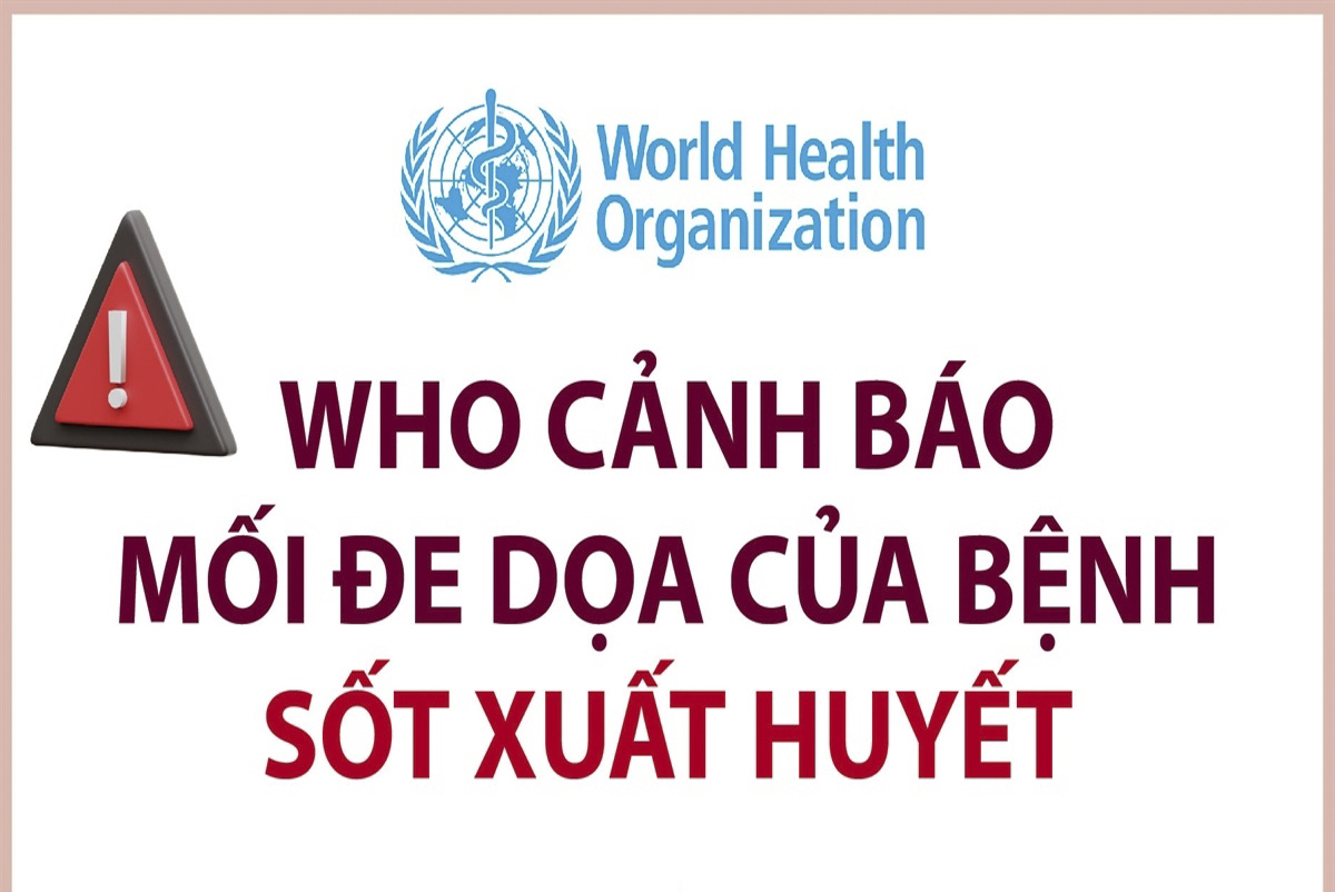 ­­WHO cảnh báo mối đe dọa của bệnh sốt xuất huyết