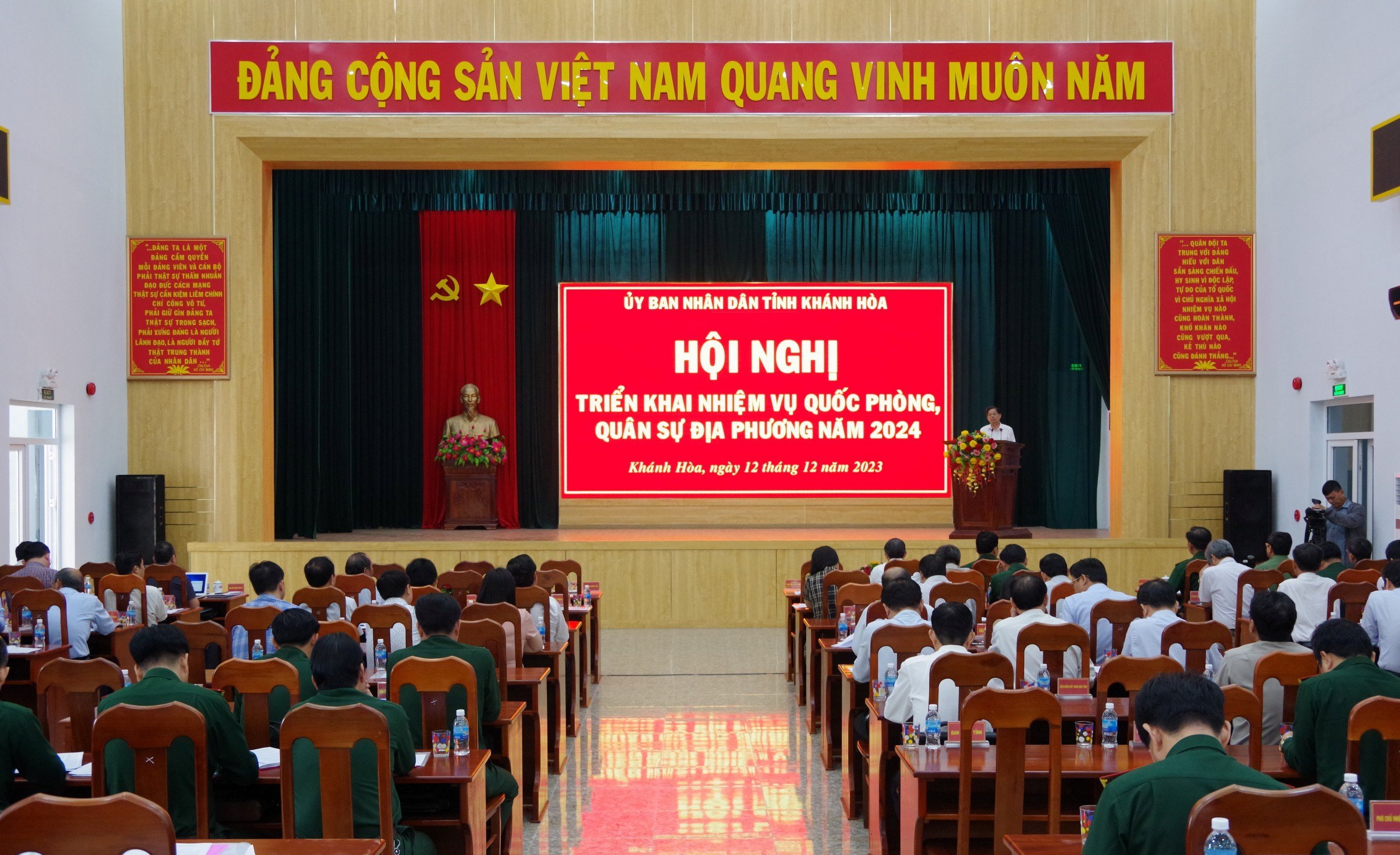 Khánh Hòa triển khai nhiệm vụ quốc phòng, quân sự năm 2024