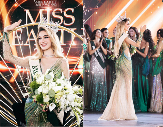 Drita Ziri đến từ Albania đã chính thức đăng quang danh hiệu Miss Earth 2023.