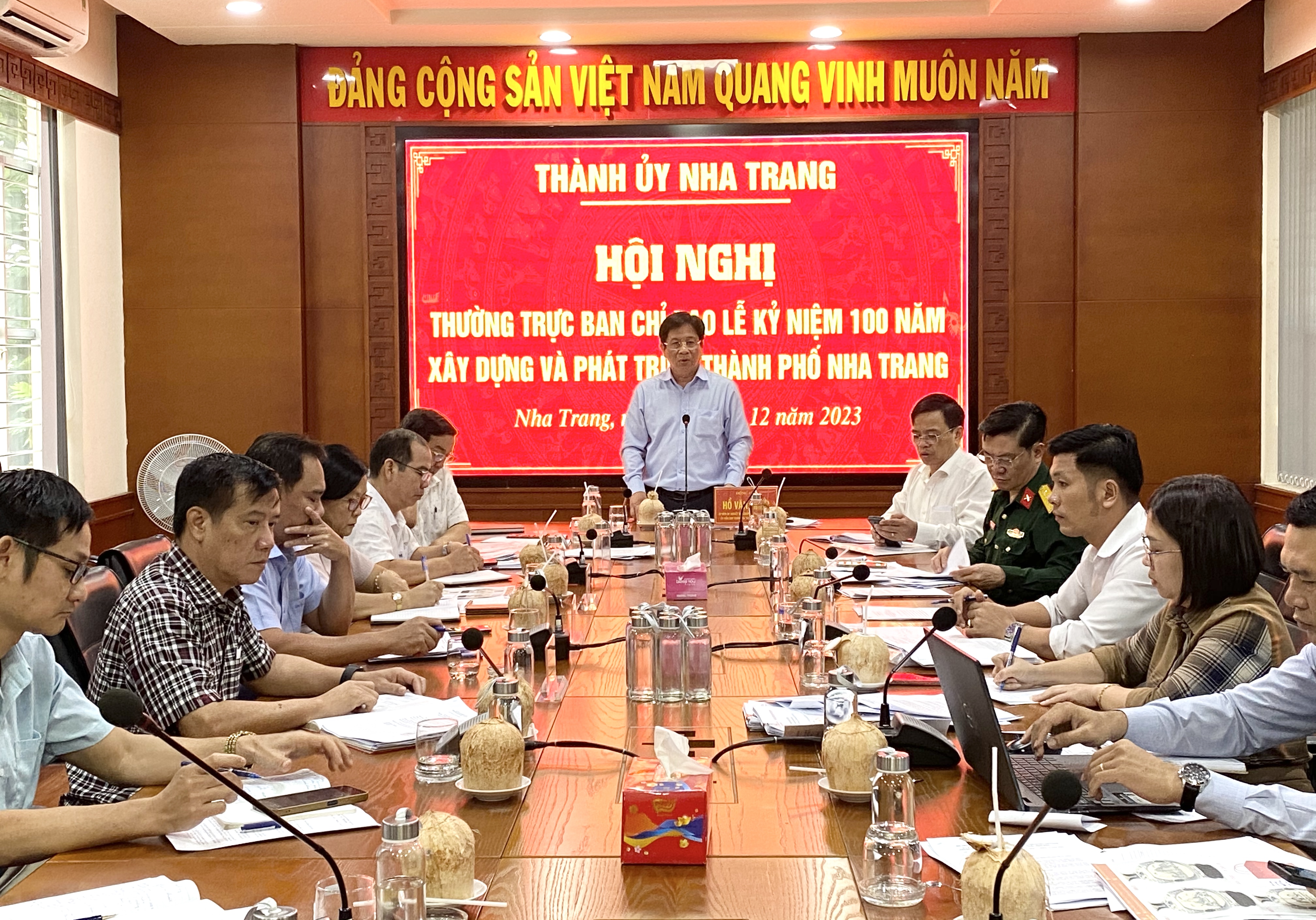 Khẩn trương hoàn thành nội dung các hoạt động Lễ kỷ niệm 100 năm xây dựng và phát triển TP. Nha Trang