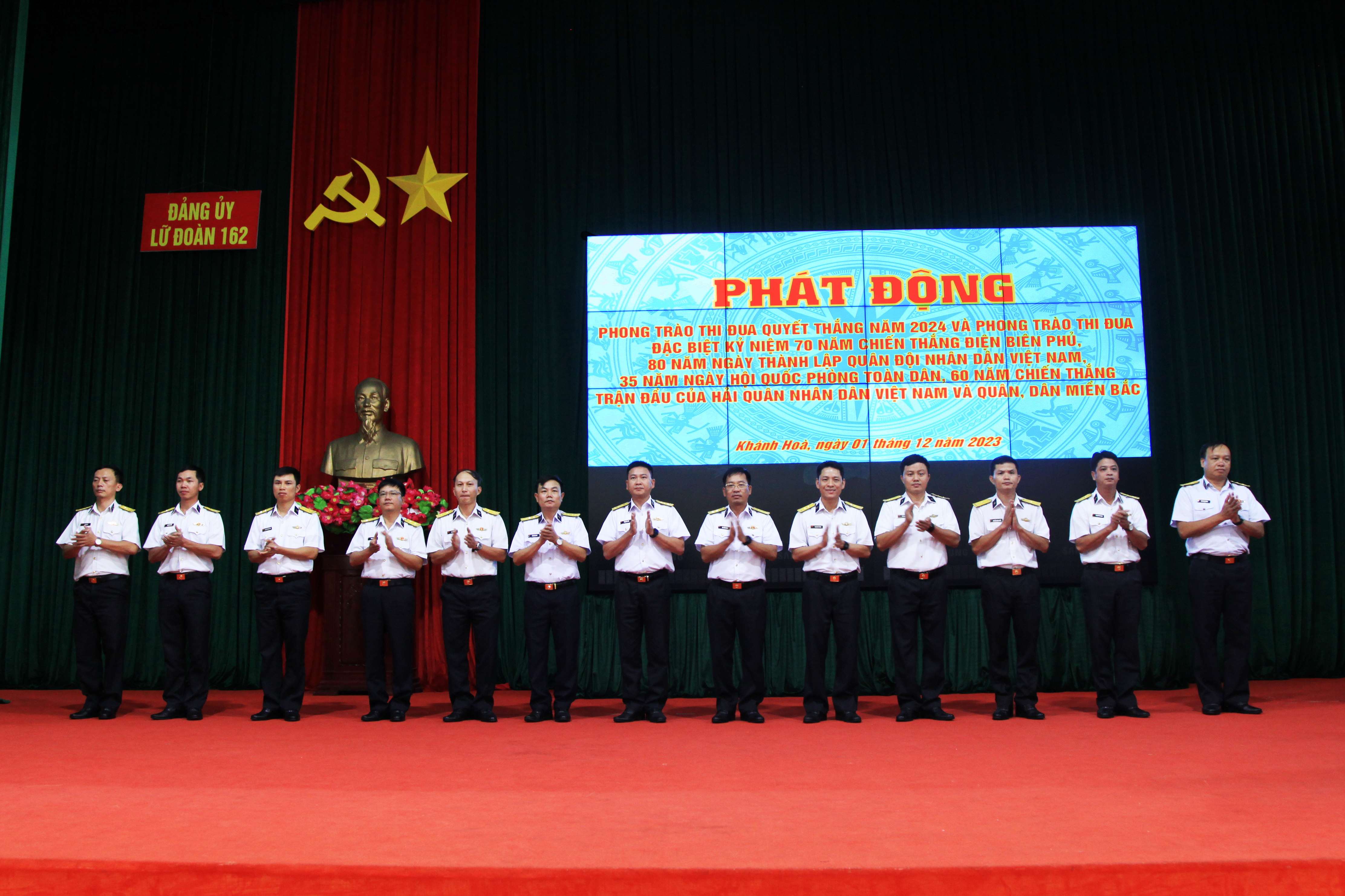 Lữ đoàn 162, Vùng 4 Hải quân: Hoàn thành tốt nhiệm vụ quân sự, quốc phòng năm 2023