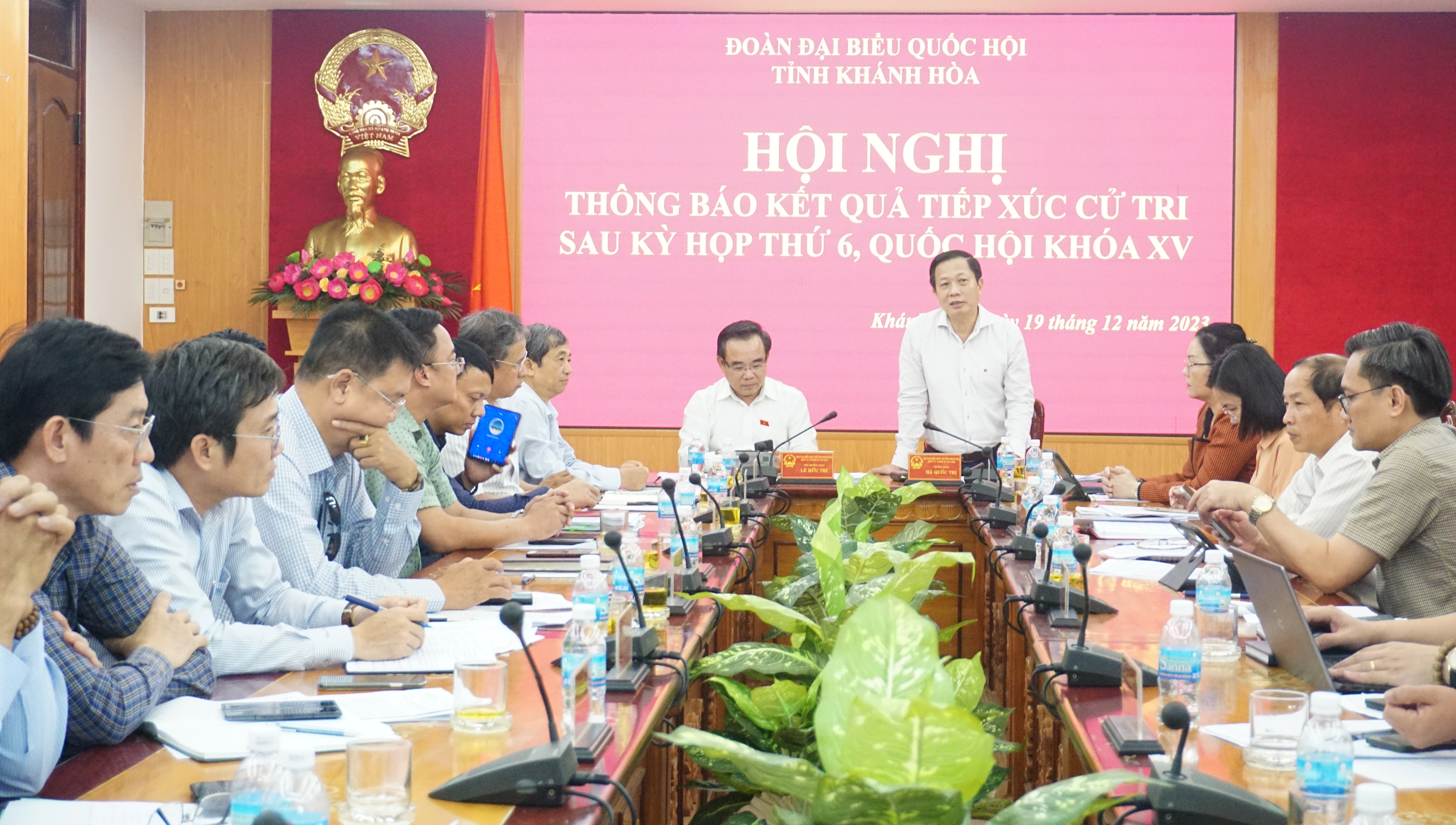 Đoàn Đại biểu Quốc hội tỉnh thông báo kết quả tiếp xúc cử tri sau Kỳ họp thứ 6, Quốc hội khóa XV