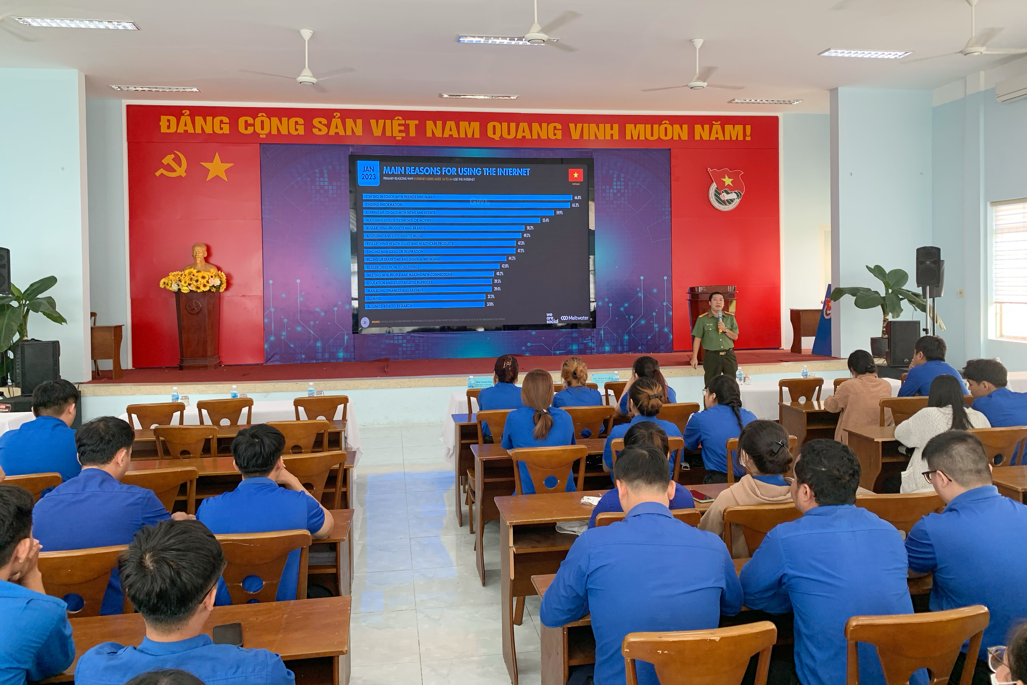 Nâng cao kiến thức, kỹ năng sử dụng Internet, mạng xã hội cho các bạn trẻ