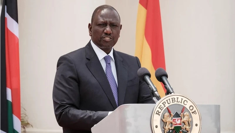 Tổng thống Kenya William Ruto. (Ảnh: AFP/TTXVN)

