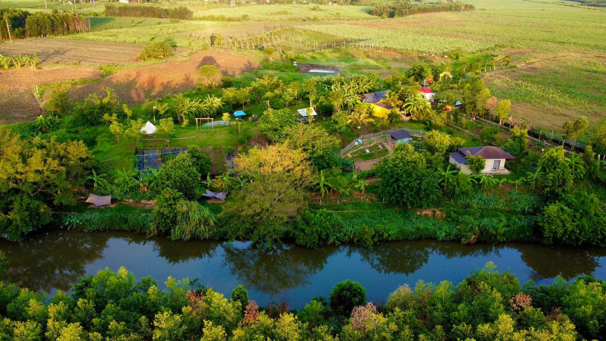 Vẻ đẹp của ruộng vườn ở xã Ninh Tây