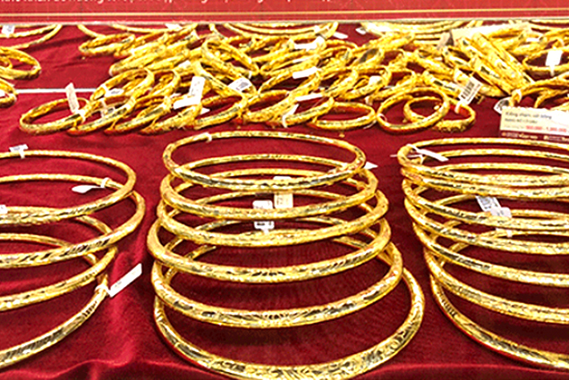 Giá vàng tăng trở lại