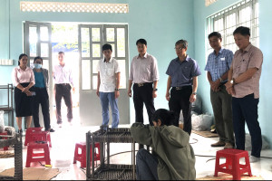 Ban Dân tộc tỉnh làm việc với huyện Diên Khánh về Chương trình mục tiêu quốc gia phát triển kinh tế - xã hội vùng đồng bào dân tộc thiểu số và miền núi