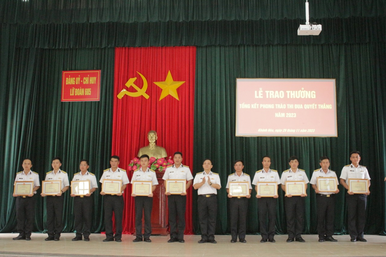 Lữ đoàn 685 tổ chức Hội nghị Quân chính năm 2023