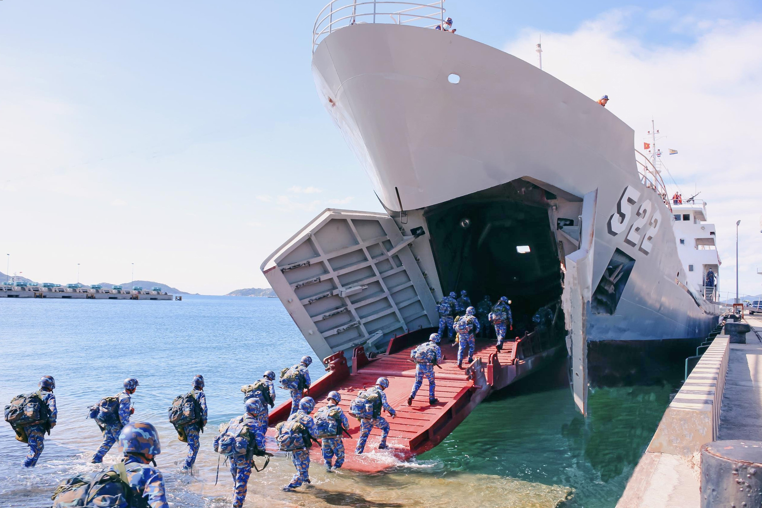 Lữ đoàn 955: Xây dựng đơn vị chính quy