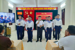 Trung đoàn 451: Tổ chức Hội thi Hát tập thể các bài hát quy định