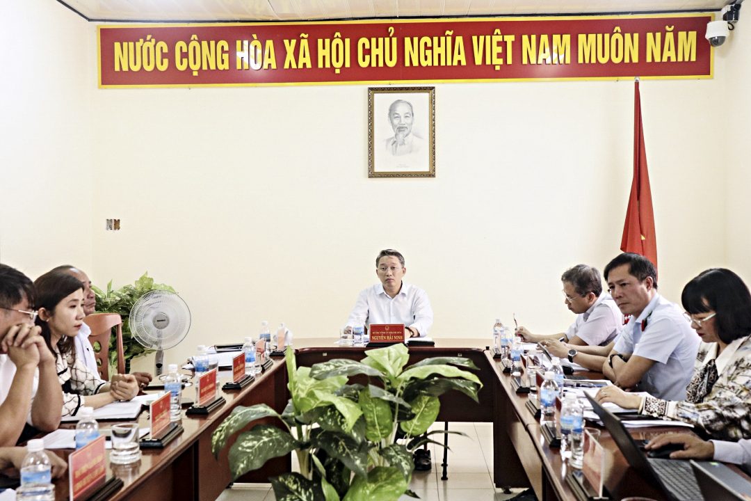 Bí thư Tỉnh ủy Nguyễn Hải Ninh tiếp công dân định kỳ tháng 12-2023