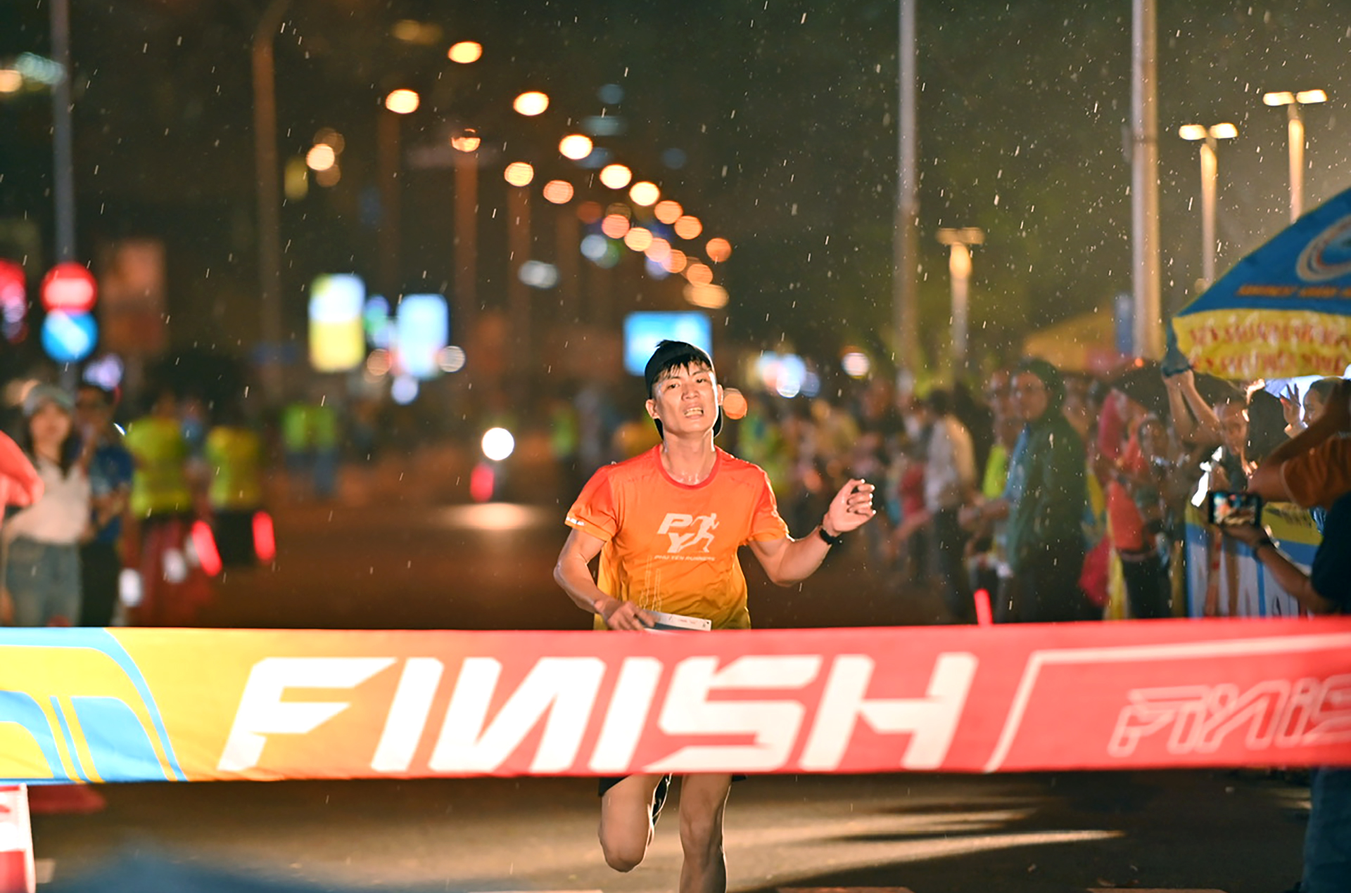 Third-placed runner of men’s 5km

