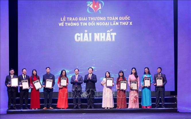 Giải thưởng toàn quốc về Thông tin đối ngoại lần thứ X: Viết nên câu chuyện Việt Nam trong kỷ nguyên mới
