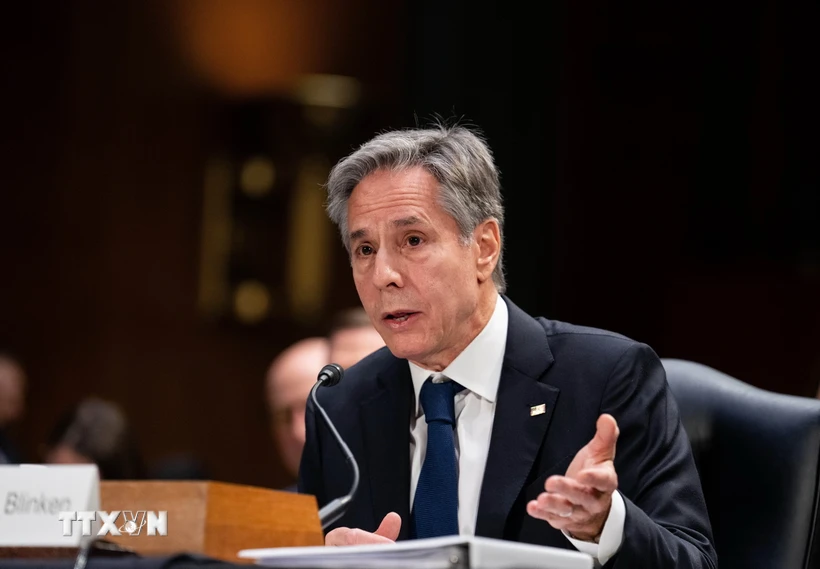 Ngoại trưởng Mỹ Antony Blinken. (Ảnh: THX/TTXVN)
