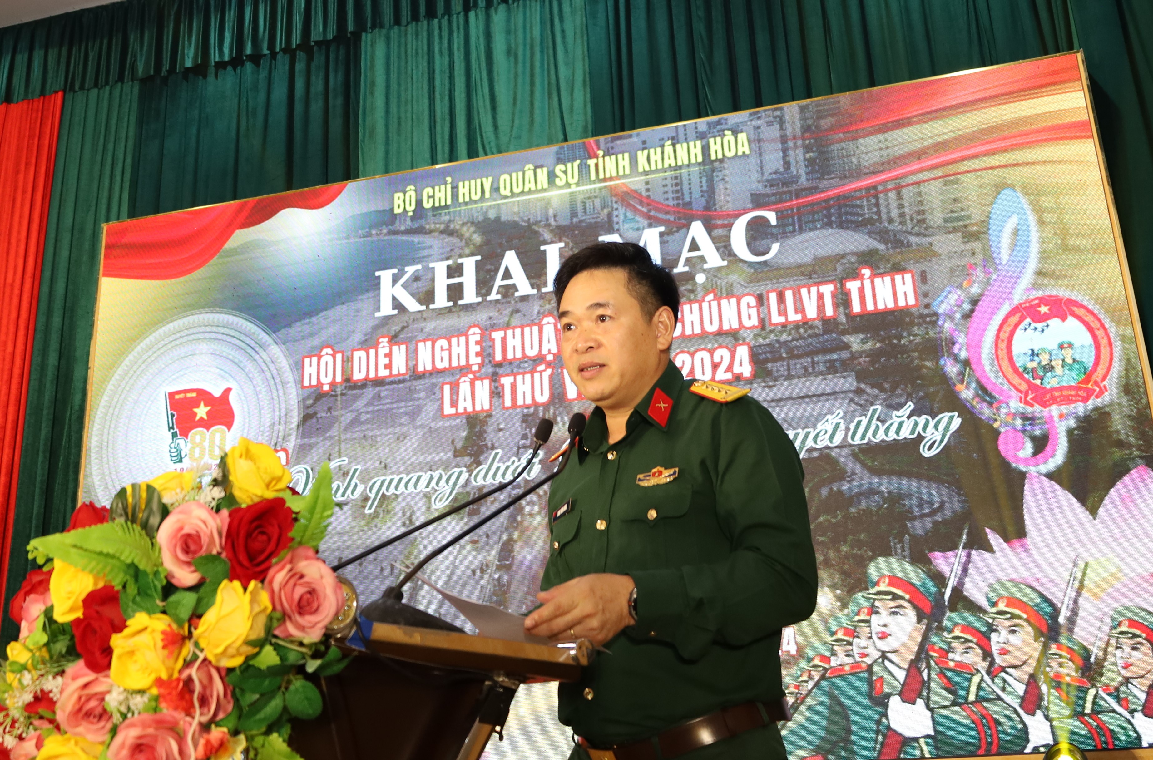 Hội diễn nghệ thuật quần chúng lực lượng vũ trang tỉnh Khánh Hòa lần thứ VI, năm 2024