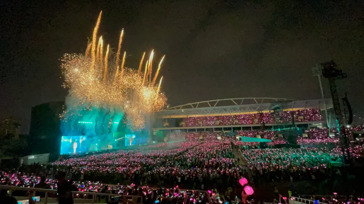 Concert BLACKPINK hồi năm 2023 tại Hà Nội.
