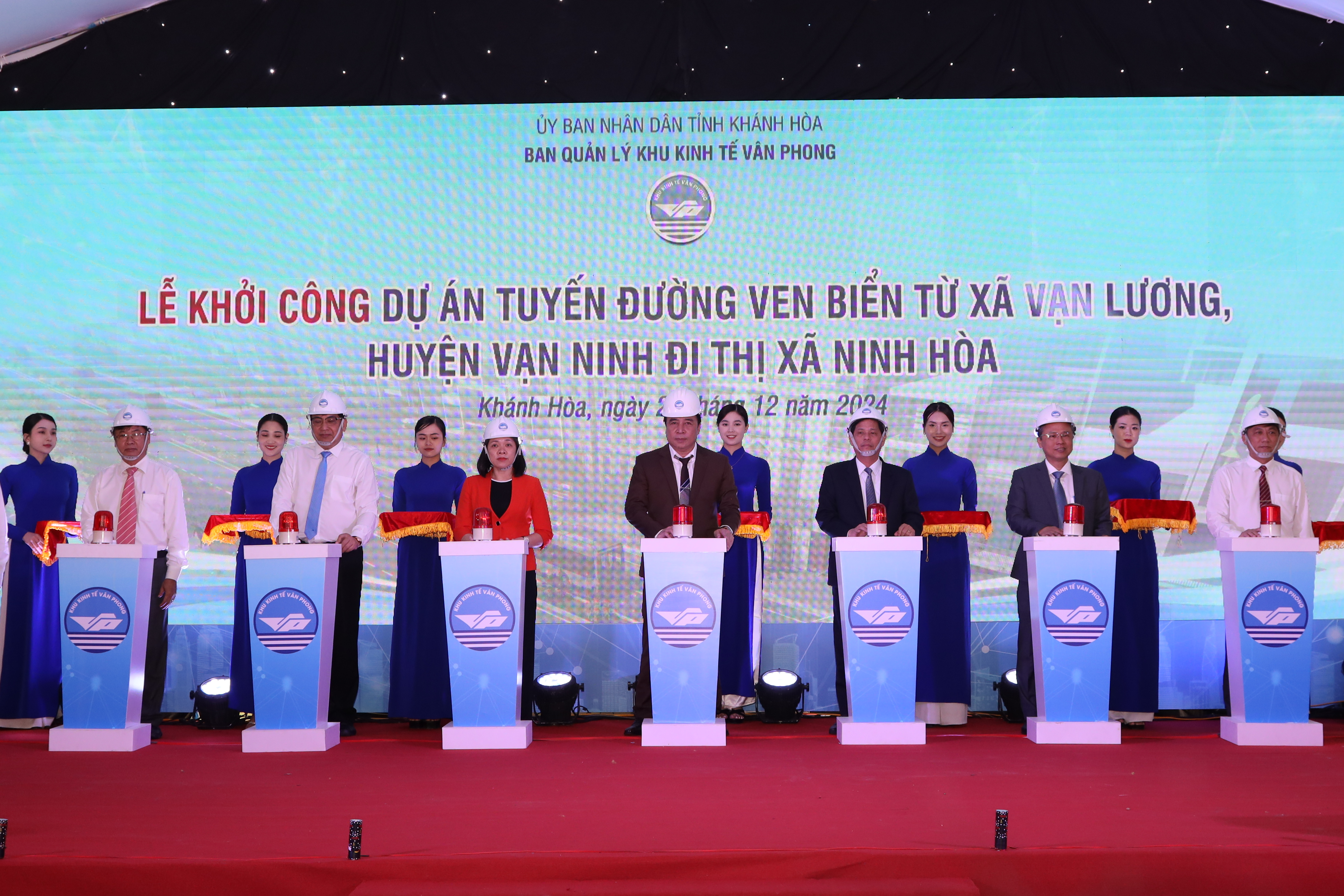 Khởi công Dự án Tuyến đường ven biển nối Vạn Ninh - Ninh Hòa 