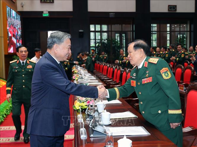 Tổng Bí thư Tô Lâm dự Đại hội thi đua yêu nước Hội Cựu chiến binh Việt Nam lần thứ VII