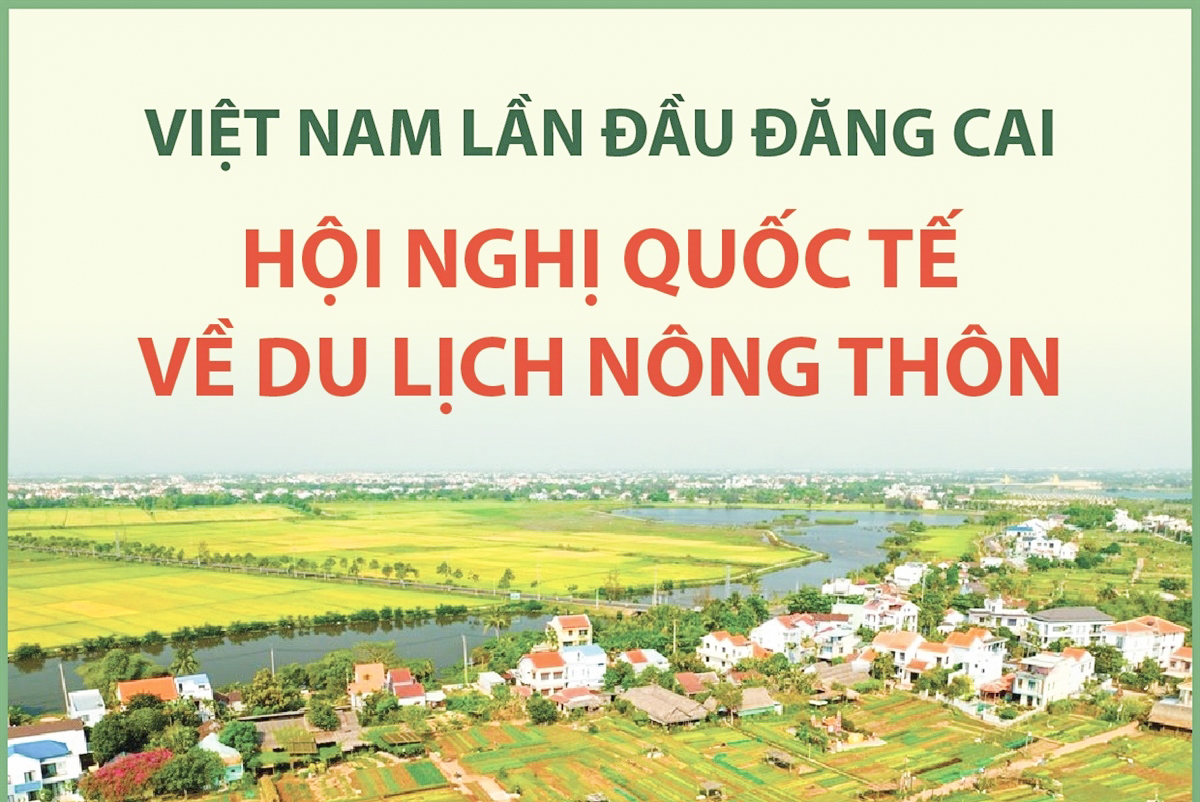 Việt Nam lần đầu đăng cai Hội nghị quốc tế về Du lịch nông thôn