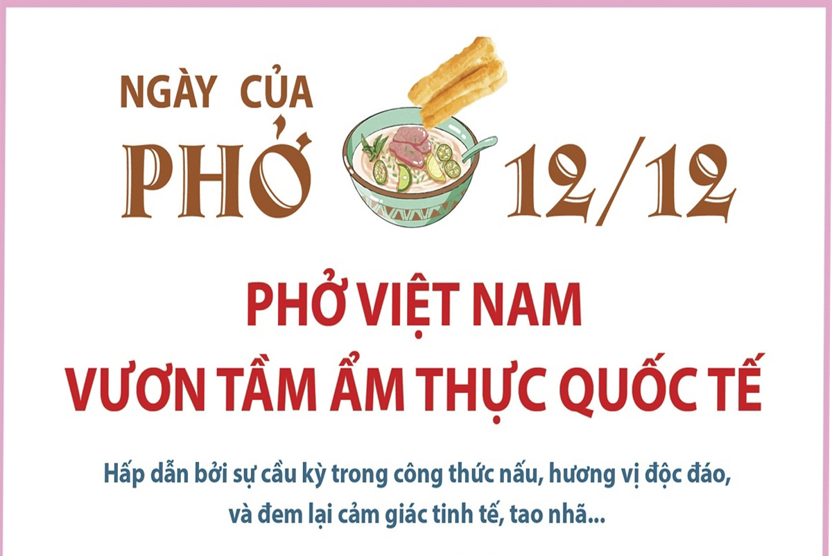Ngày của Phở 12/12: Phở Việt Nam vươn tầm ẩm thực quốc tế