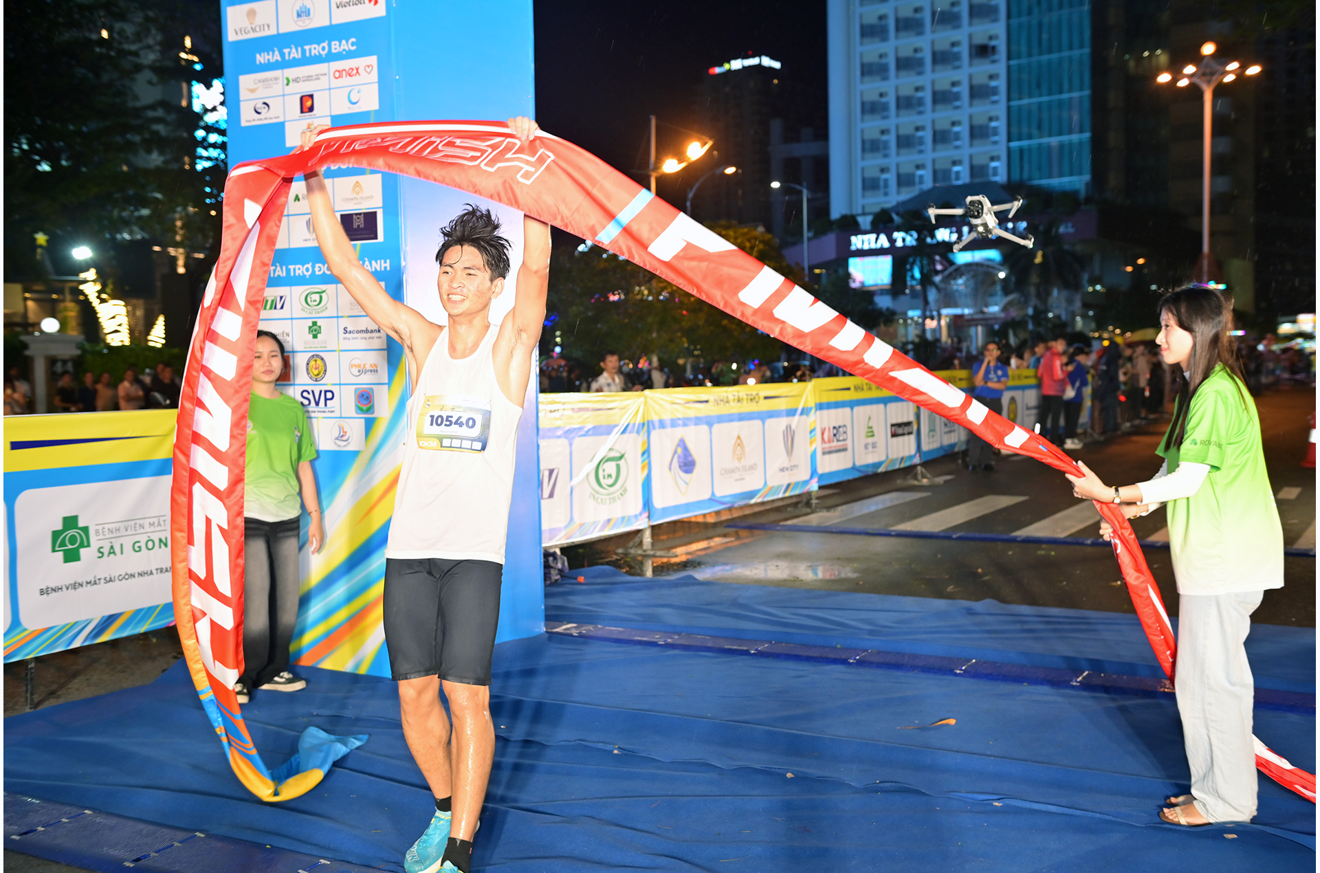 Runner-up of men’s 10km

