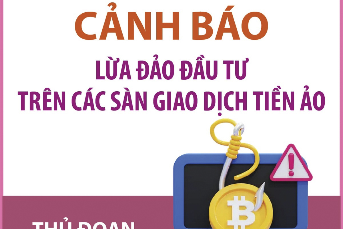 Cảnh báo lừa đảo đầu tư trên các sàn giao dịch tiền ảo