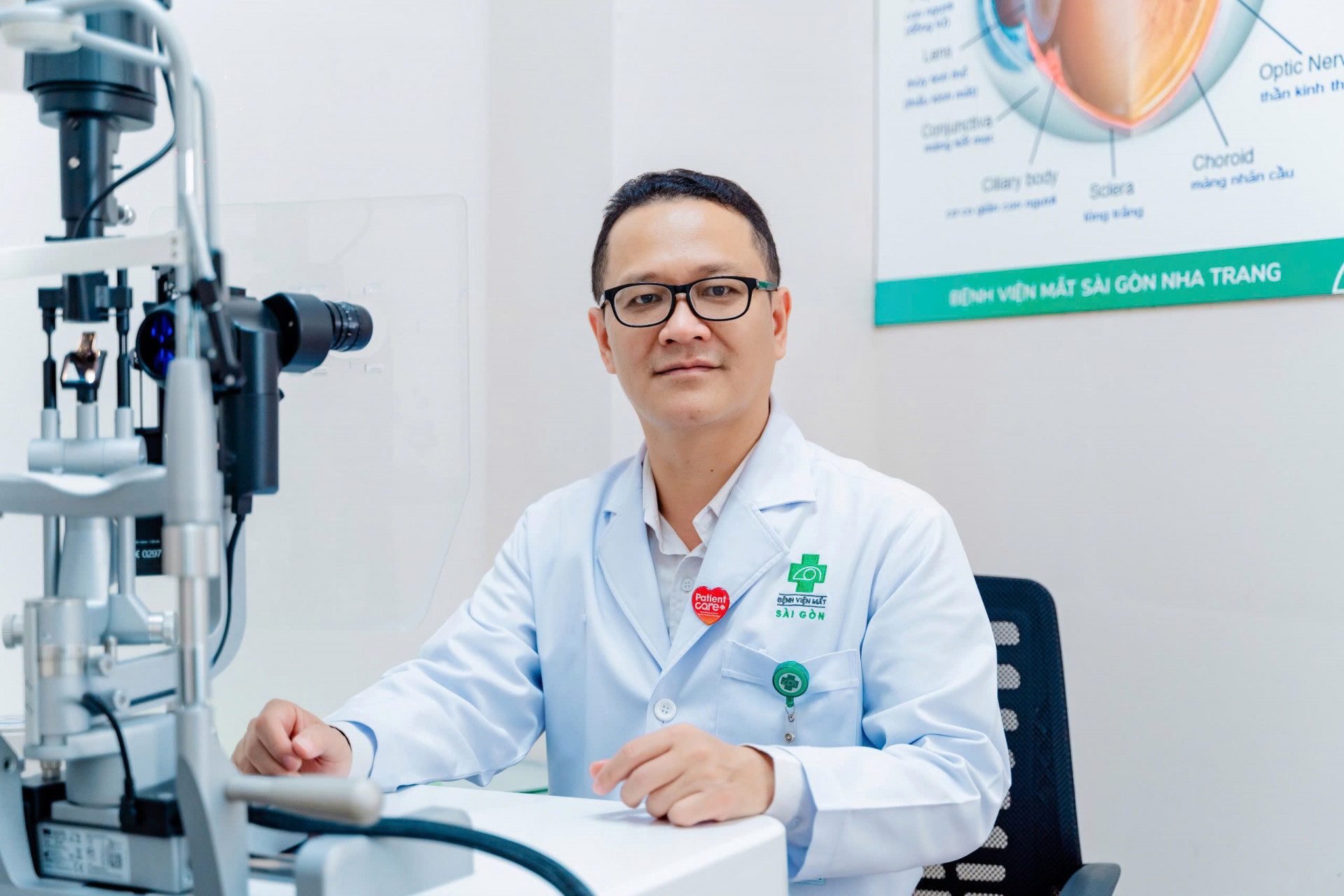 Specialist II Doctor Nguyen Nam Trung, Director of Saigon Nha Trang Eye Hospital

