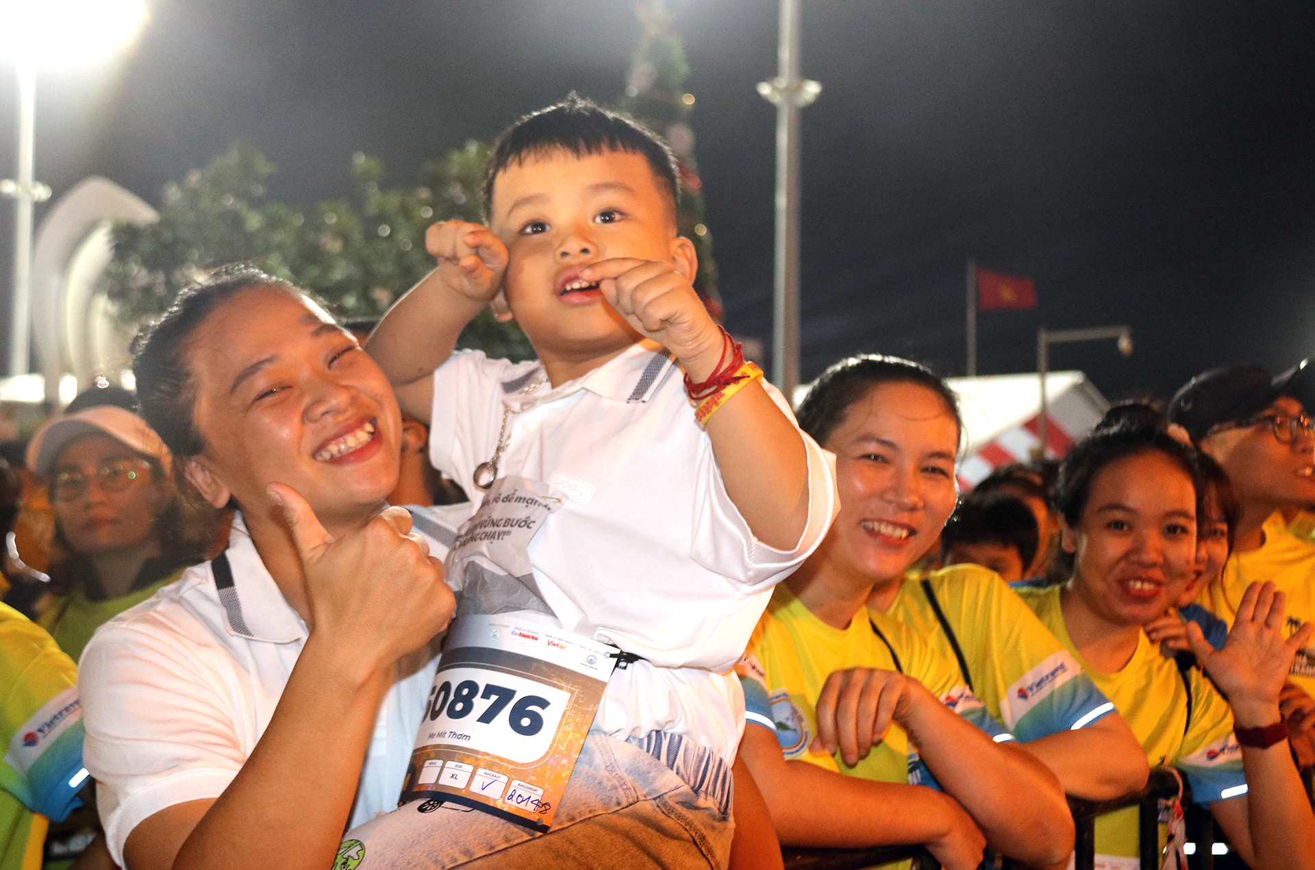 Những hình ảnh bên lề giải chạy