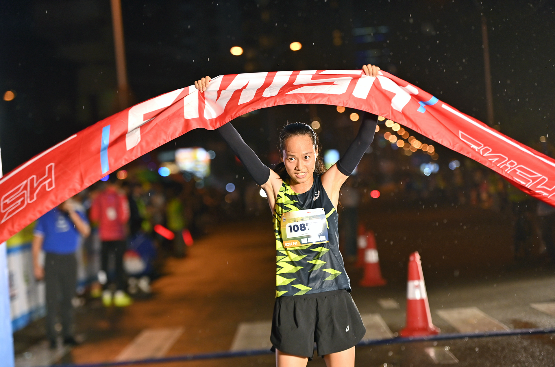 Top runner of women’s 10km

