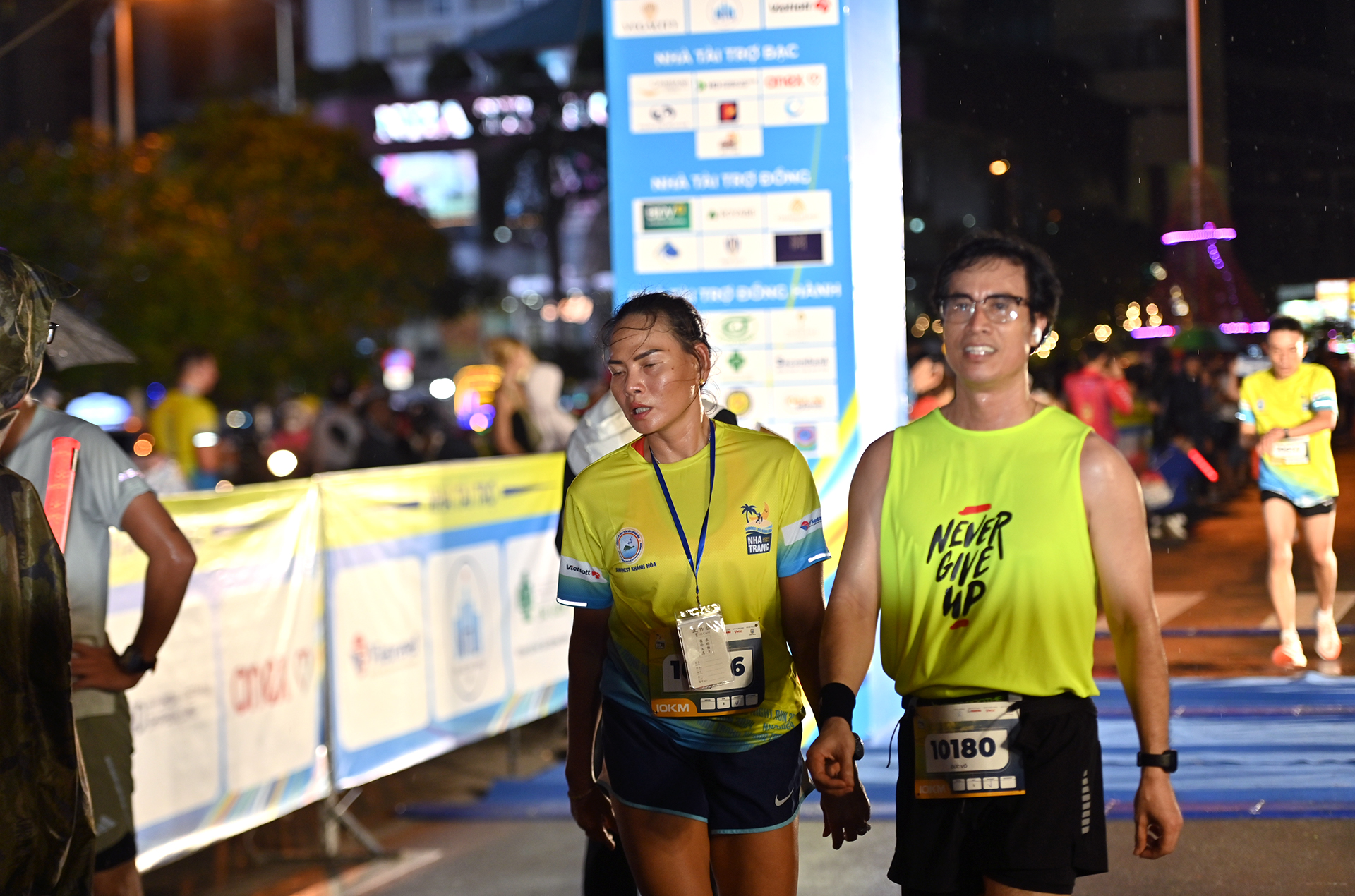 Third-placed runner in women’s 10km

