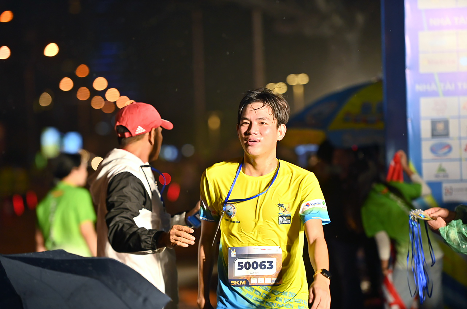 Second-placed runner of men’s 5km

