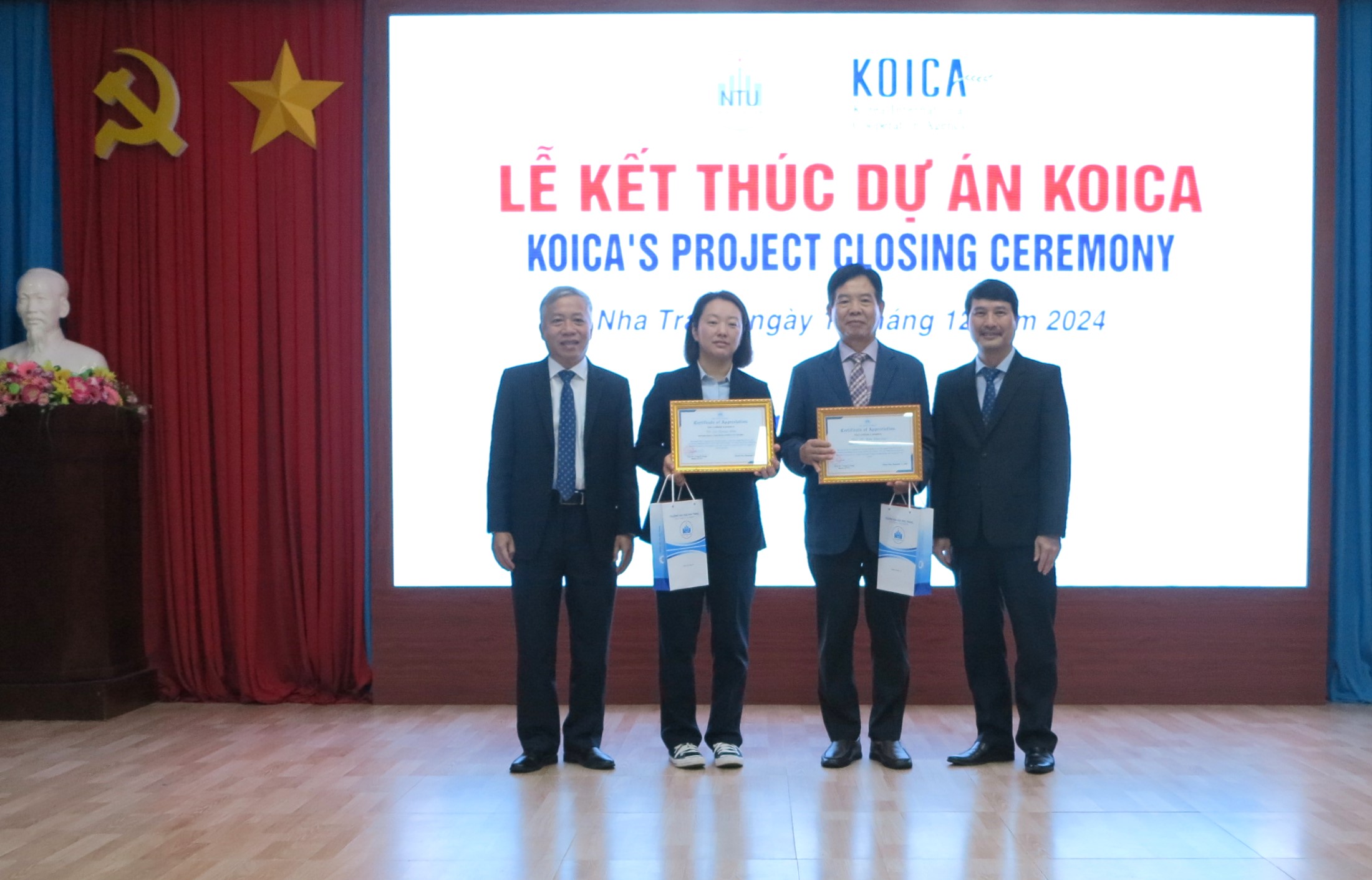 Trường Đại học Nha Trang: Tổng kết dự án KOICA IBS