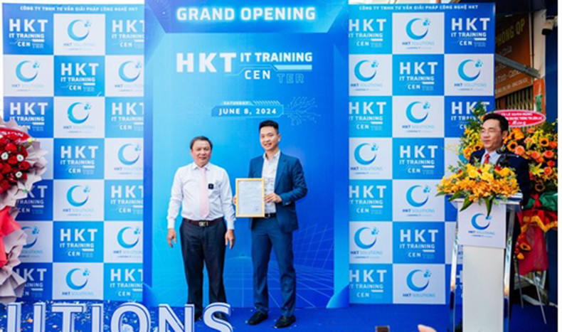 Ngày 18/6/2024 chính thức khai trương Trung tâm HKT IT Training Center